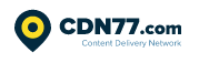 Логотип CDN77.com
