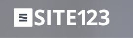 Логотип SITE123.com