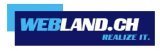 Логотип Webland.ch
