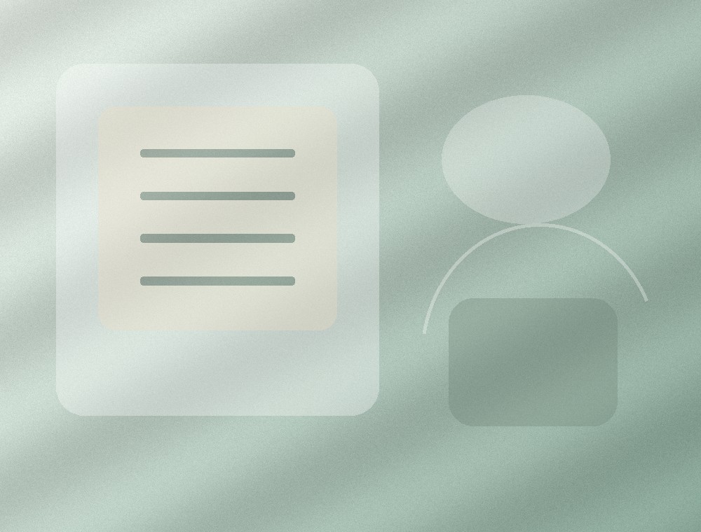 Абстрактная иллюстрация спокойствия при тревоге