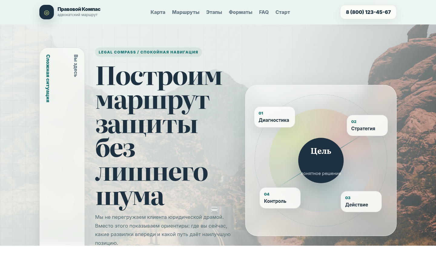 Правовой Компас — маршрут от проблемы к решению — превью