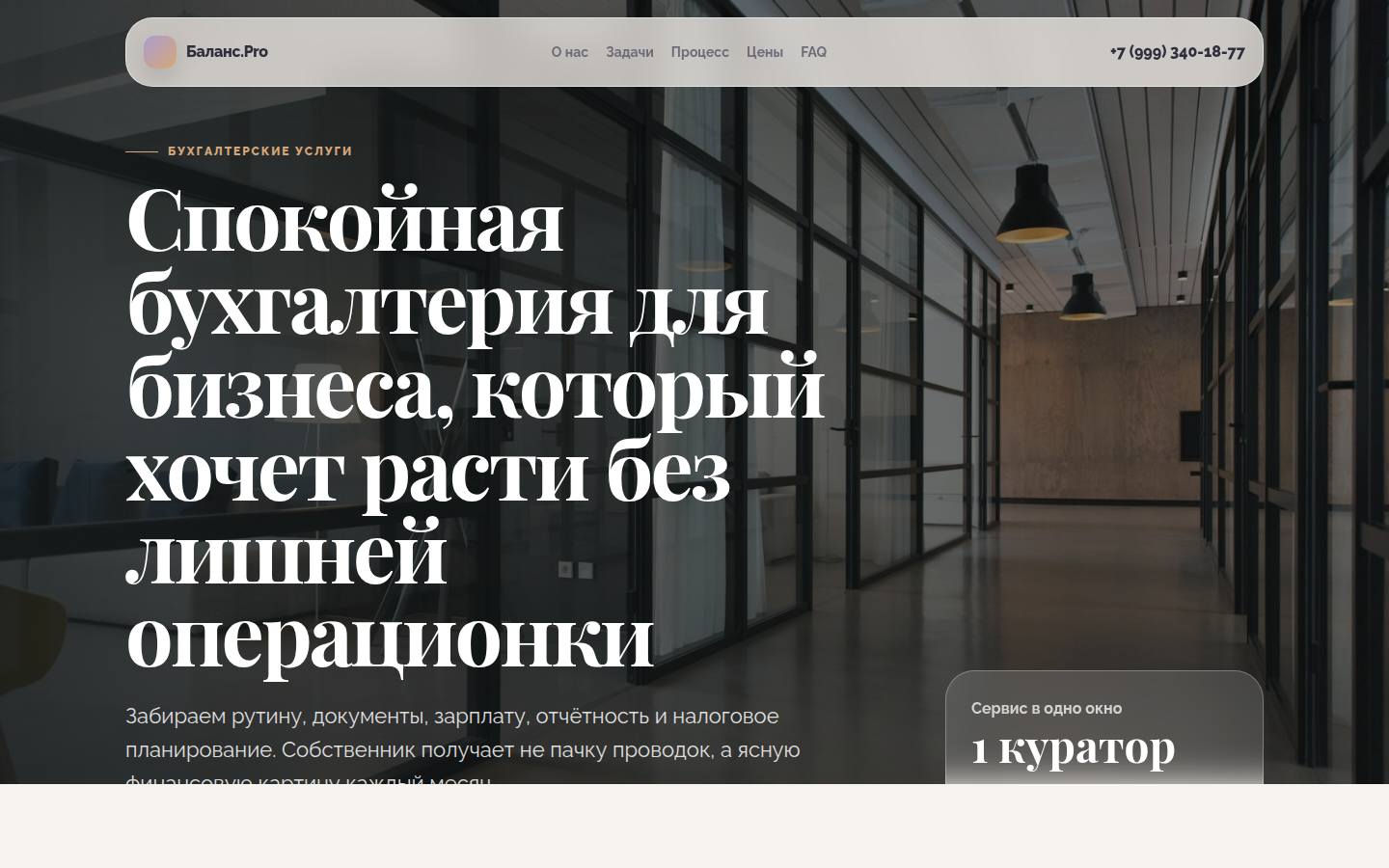 Баланс.Pro — бухгалтерские услуги — превью